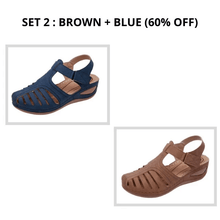 将图片加载到图库查看器,PREMIUM ORTHOPEDIC ROUND TOE SANDALS (#1 MOST WANTED)