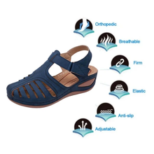 将图片加载到图库查看器,PREMIUM ORTHOPEDIC ROUND TOE SANDALS (#1 MOST WANTED)