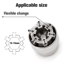 将图片加载到图库查看器,The ultimate tool-adjustable Movable opening wrench