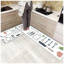 将图片加载到图库查看器,Kitchen printed non-slip carpet