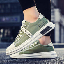 将图片加载到图库查看器,Canvas Casual Shoes Men Board Shoes-39-balck