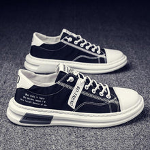 将图片加载到图库查看器,Canvas Casual Shoes Men Board Shoes-39-balck