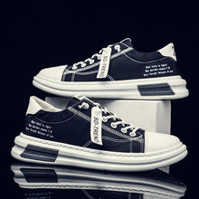 将图片加载到图库查看器,Canvas Casual Shoes Men Board Shoes-39-balck