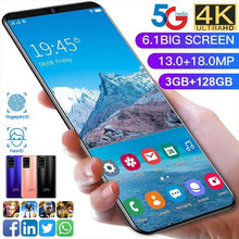 将图片加载到图库查看器,Global Version SOYES S21U Mobile Phone 6.1inch Cellphones 128G ROM Dual SIM Cards Android 4800mAh Smartphone