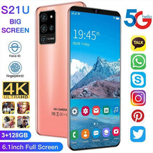 将图片加载到图库查看器,Global Version SOYES S21U Mobile Phone 6.1inch Cellphones 128G ROM Dual SIM Cards Android 4800mAh Smartphone