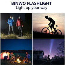 将图片加载到图库查看器,Portable outdoor strong light flashlight-waterproof / strong light / 5 gears adjustable