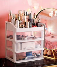 将图片加载到图库查看器,Cosmetic Storage Organizer (Three floors)- Easily Organize Your Cosmetics, Jewelry and Hair Accessories