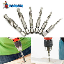 将图片加载到图库查看器,Metric Tap Drill Bits 6PCS (M3 - M10)