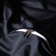 将图片加载到图库查看器,Egyptian Black Duvet Cover & Sheet Set