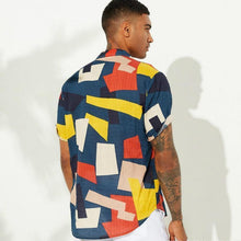 将图片加载到图库查看器,European and American men's printed shirts (Shelf time: summer 2020)