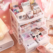 将图片加载到图库查看器,Cosmetic Storage Organizer (Three floors)- Easily Organize Your Cosmetics, Jewelry and Hair Accessories