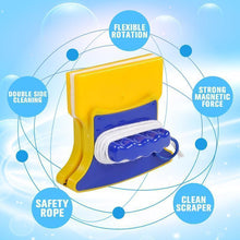 将图片加载到图库查看器,Magnetic double-sided window cleaning brush