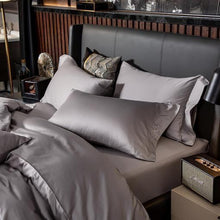 将图片加载到图库查看器,Egyptian Black Duvet Cover & Sheet Set