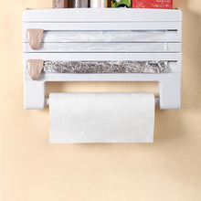 将图片加载到图库查看器,Multifunction Film Storage Rack Cutter for Kitchen【Punch-free】