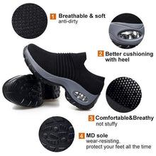 将图片加载到图库查看器,Ladies‘s Breathable Air Cushion Outdoor Shoes