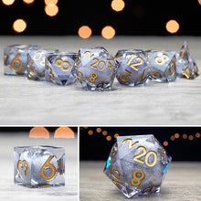 将图片加载到图库查看器,Handcrafted-Fascinating Liquid Core RPG Dice Set