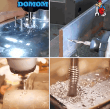 将图片加载到图库查看器,Metric Tap Drill Bits 6PCS (M3 - M10)