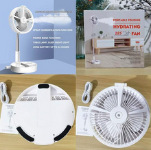 将图片加载到图库查看器,USB Eletric Fan,Humidifying Hydration Water Spray Fan,Desk Lamp Fan,Floor Standing Fan