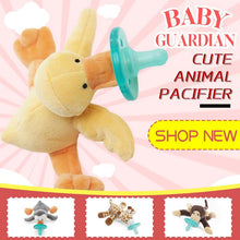 将图片加载到图库查看器,Baby guardian, cute animal Pacifier