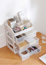 将图片加载到图库查看器,Cosmetic Storage Organizer (Three floors)- Easily Organize Your Cosmetics, Jewelry and Hair Accessories