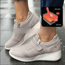 将图片加载到图库查看器,Ladies' inner heightening casual sports shoes Comfortable/non-slip/fine and soft