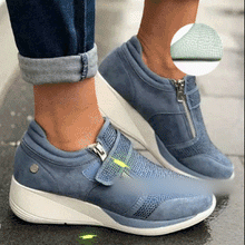 将图片加载到图库查看器,Ladies' inner heightening casual sports shoes Comfortable/non-slip/fine and soft