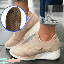 将图片加载到图库查看器,Ladies' inner heightening casual sports shoes Comfortable/non-slip/fine and soft