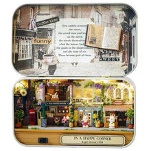 将图片加载到图库查看器,DIY Nostalgic Miniature Box Theatre