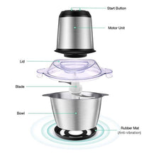 将图片加载到图库查看器,Multifunctional meat grinder & fruit / vegetable food crusher
