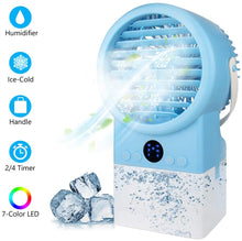 将图片加载到图库查看器,Personal Air Cooler Conditioner Mist Humidifier Fan