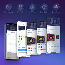 将图片加载到图库查看器,RGB full-color LED strip/arbitrary adjustment/multi-scene