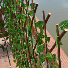 将图片加载到图库查看器,Green Leaf Plant Simulation Fence