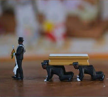 将图片加载到图库查看器,Dancing Pallbearers Garage Kit Model Doll Suit