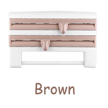 将图片加载到图库查看器,Multifunction Film Storage Rack Cutter for Kitchen【Punch-free】