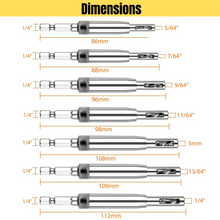 将图片加载到图库查看器,BRAX HARDWARE  SELF-CENTERING DRILL BITS