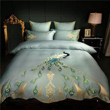 将图片加载到图库查看器,Royal luxury embroidery Egyptian cotton Duvet Cover Set