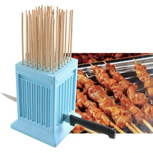 将图片加载到图库查看器,BBQ meat skewer tools 49 string skewers artifact machine barbecue meat stringer