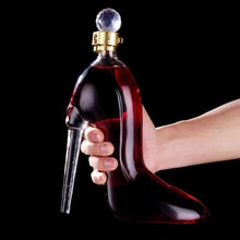 将图片加载到图库查看器,High heeled shoe shaped decanter(With sealing strip)