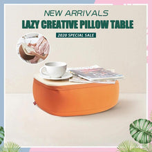 将图片加载到图库查看器,creative pillow table