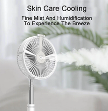 将图片加载到图库查看器,USB Eletric Fan,Humidifying Hydration Water Spray Fan,Desk Lamp Fan,Floor Standing Fan