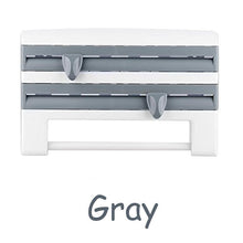 将图片加载到图库查看器,Multifunction Film Storage Rack Cutter for Kitchen【Punch-free】