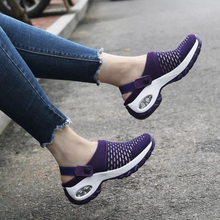 将图片加载到图库查看器，Arch support Medium-heeled Casual Sandals and Slippers( two way to wear )
