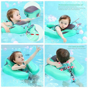 Baby Infant Non-Inflatable Float Lying Swimming Ring