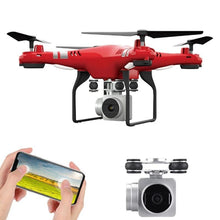 将图片加载到图库查看器，X52 waterproof quadcopter fixed altitude aerial photography drone real-time transmission high-wide-angle camera remote control airplane toy
