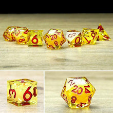 将图片加载到图库查看器，Handcrafted-Fascinating Liquid Core RPG Dice Set
