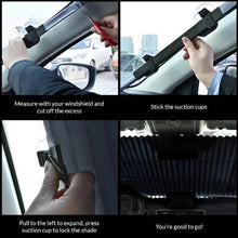 将图片加载到图库查看器，Car Retractable Windshield Cover
