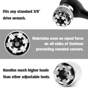 The ultimate tool-adjustable Movable opening wrench