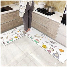 将图片加载到图库查看器，Kitchen printed non-slip carpet
