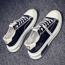 将图片加载到图库查看器，Canvas Casual Shoes Men Board Shoes-39-balck
