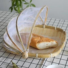 将图片加载到图库查看器，Hand-Woven Food Serving Basket
